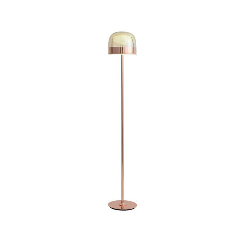 Ciotola del designer di lampada da pavimento equatore in vetro a led LED LEGGE PER LA SOGGIO