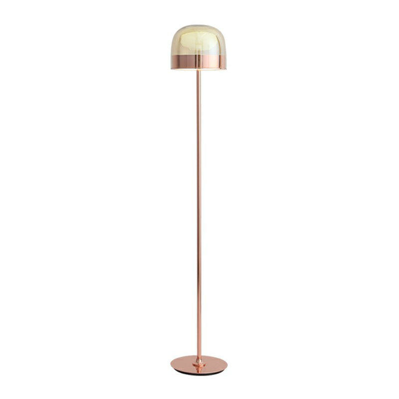 Équateur lampadaire concepteur bol en verre salon LED debout clair pour le salon