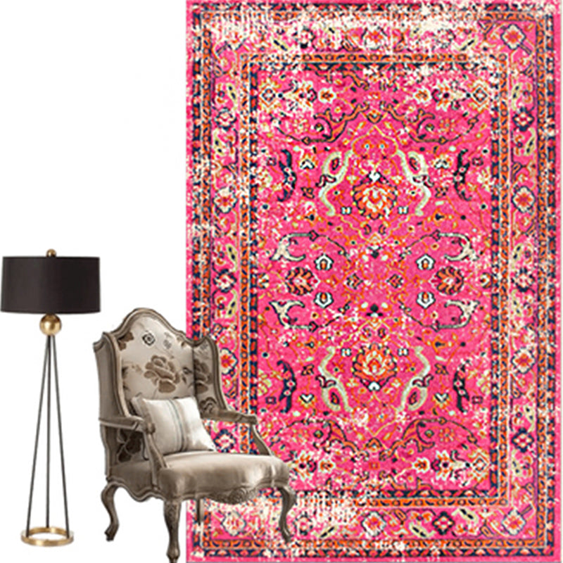 Marokkaanse salon tapijt multi-gekleurd geometrisch patroongebied tapijt polypropyleen anti-slip gemakkelijke tapijt kleed