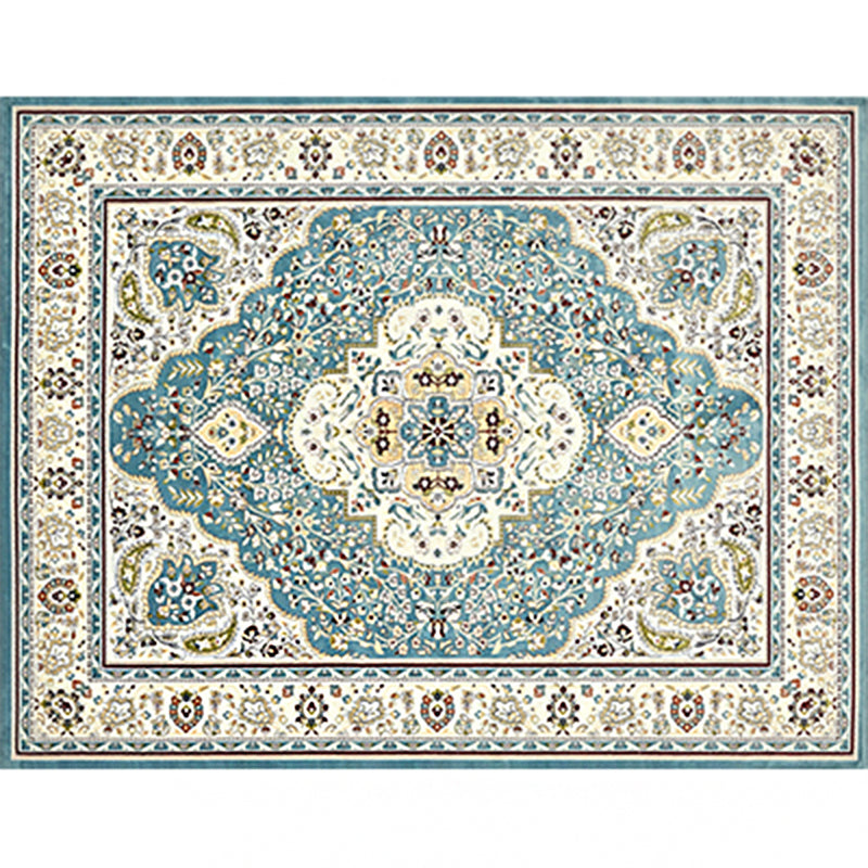 Olden Parlor Rug Multicolored Geometric Printed Area Carpet Polypropylene Easy Care Pet Friendly Indoor Rug