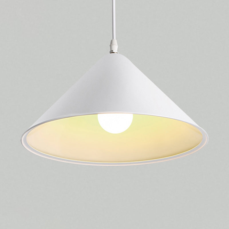 Conische eetkamer hanglamp Minimalistisch metaal 1 kop hangende lamp armatuur