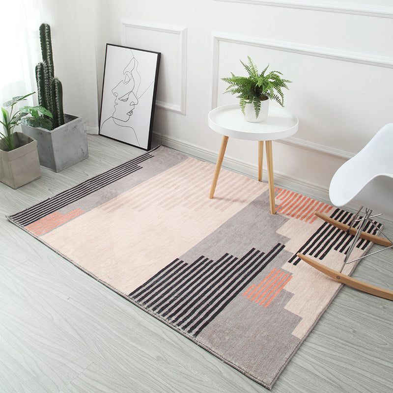 Tapis moderne multi-couleurs Polypropylène Southwestern Print Intérieur tapis intérieur non glissant Backing Anim Friendly Area Papier pour le salon