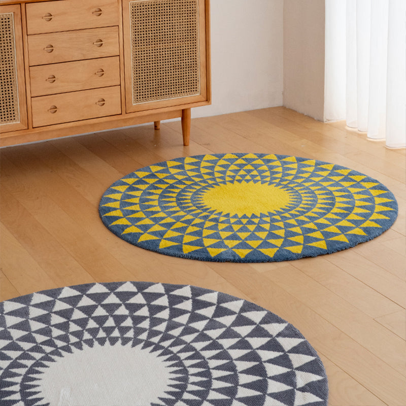 Etnische decoratie Tapijt Multi-kleuren Geometrisch Patroon Patroon Rug huisdiervriendelijke vlekbestendig gemakkelijke verzorgt tapijt