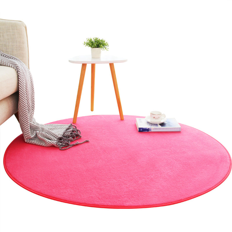 Tappeto calmante multicolore miscela di cotone area solida area tappeto anti-slip tappeto interno per animali domestici per camera da letto