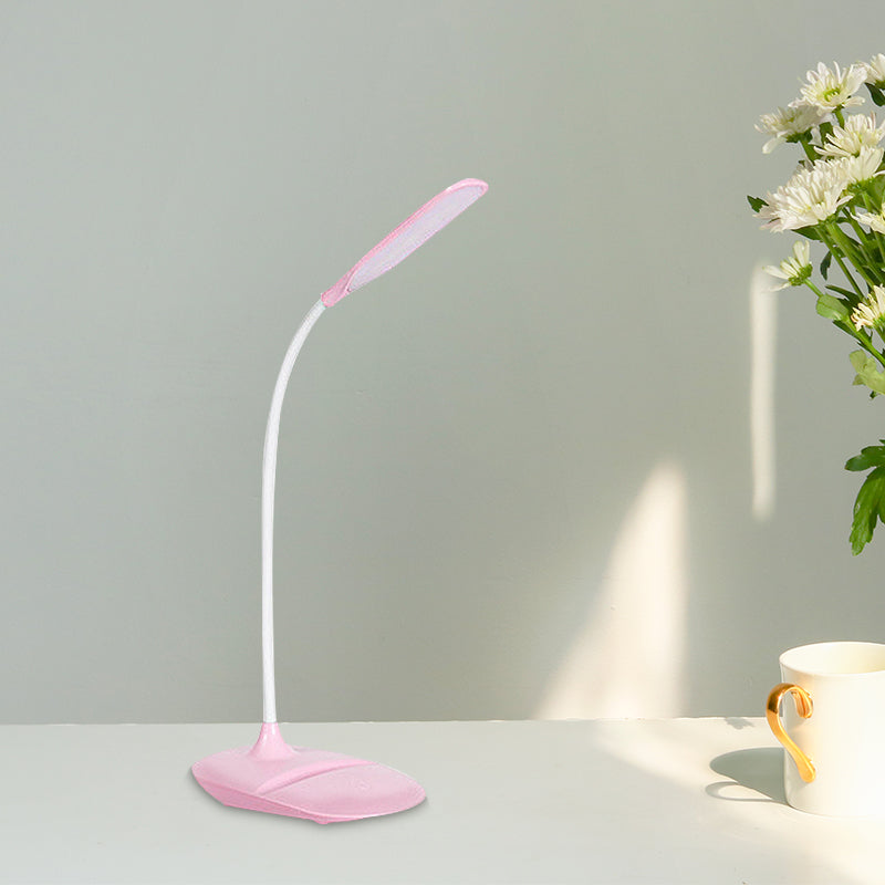 Lámpara de mesa de escritorio LED azul/rosa/blanco