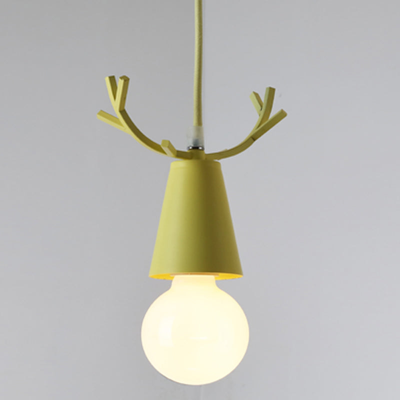 Lámpara de colgar de techo de bulbo 1 de bulbo nórdico nordic 1 con diseño de bombilla abierta