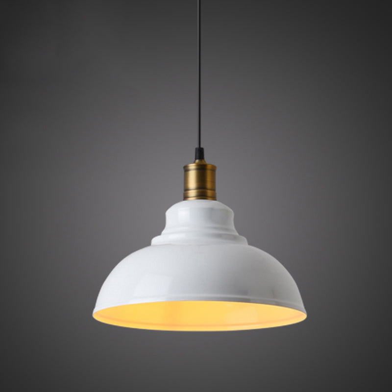 Copertura in pentola di ferro Lampada sospesa Simplicity Bulb Bulb Restauranto Apparecchio di illuminazione a soffitto