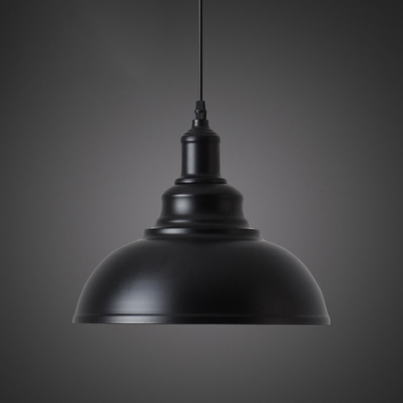 Copertura in pentola di ferro Lampada sospesa Simplicity Bulb Bulb Restauranto Apparecchio di illuminazione a soffitto