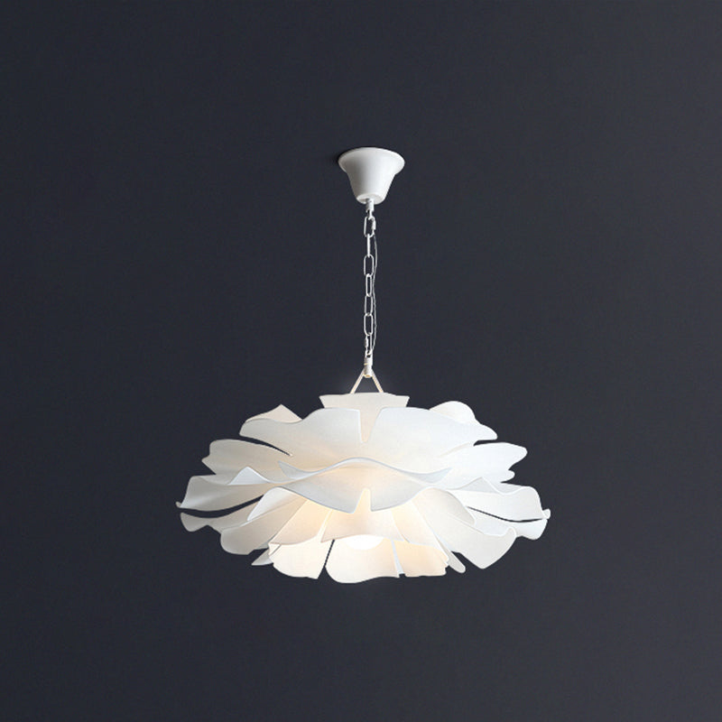 Acrylic Flower Pendant Lighting Minimalist 2-Light Hanging Ceiling Light for Living Room