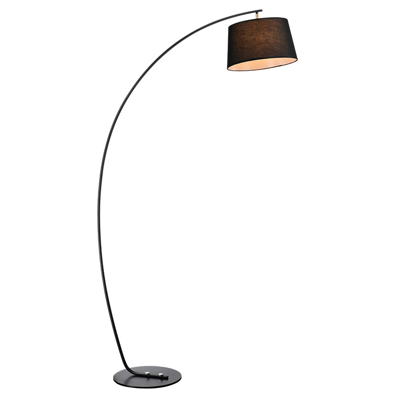 Visstang Metallic vloerlamp Macaron 1 Hoofdvloer Standlicht met lampenkap