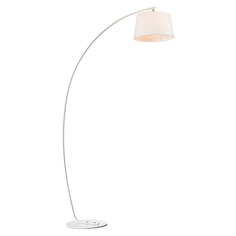 Visstang Metallic vloerlamp Macaron 1 Hoofdvloer Standlicht met lampenkap