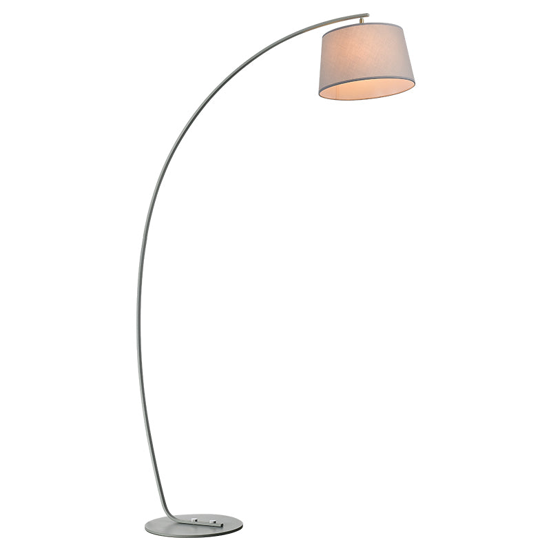 Visstang Metallic vloerlamp Macaron 1 Hoofdvloer Standlicht met lampenkap