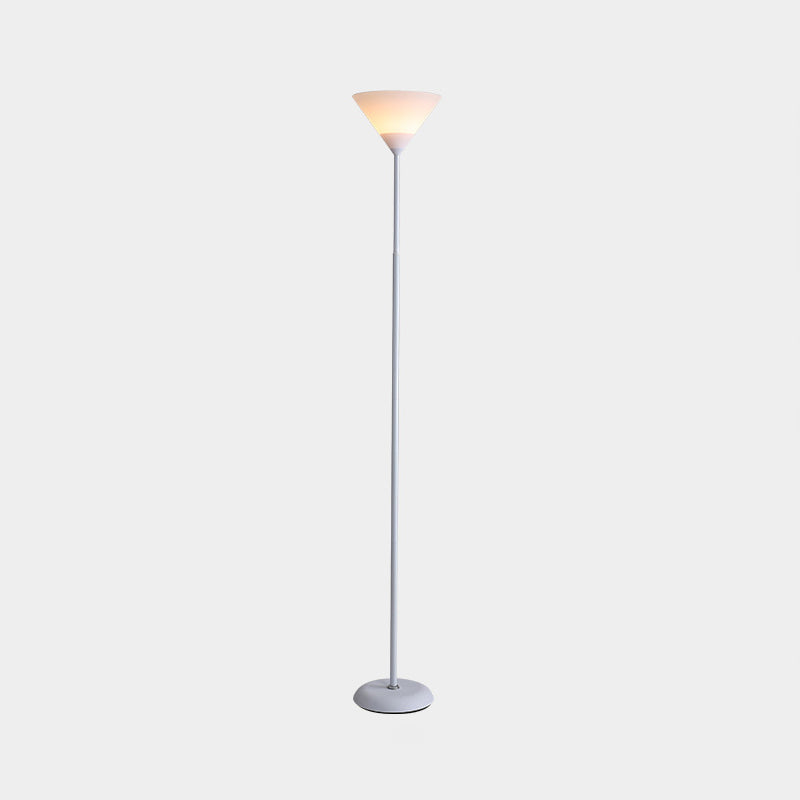 Acryl Torchiere vloerlamp landelijke woonkamer staande licht met flexibele arm