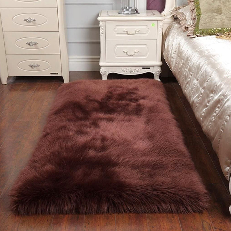 Tappeto multicolore con tappeto a colore solido calmante tappeto per animali domestici sfocati