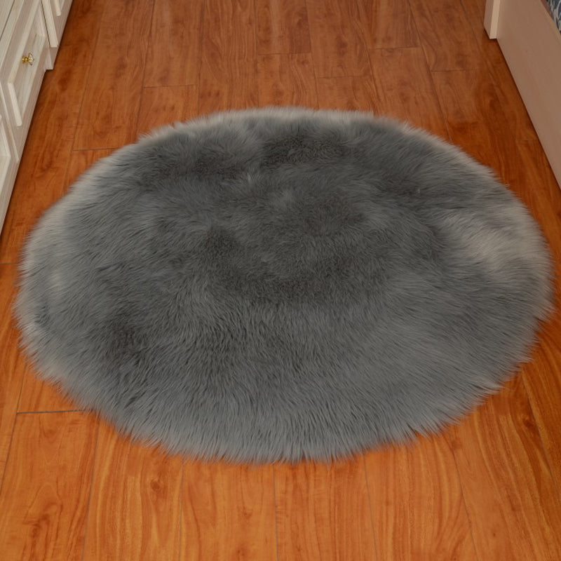 Beruhigende Feste Farbe Teppich Multi-Farb Fluffy Area Teppich nicht rutschtierfreundlich Easy Care Indoor Teppich für Dekoration