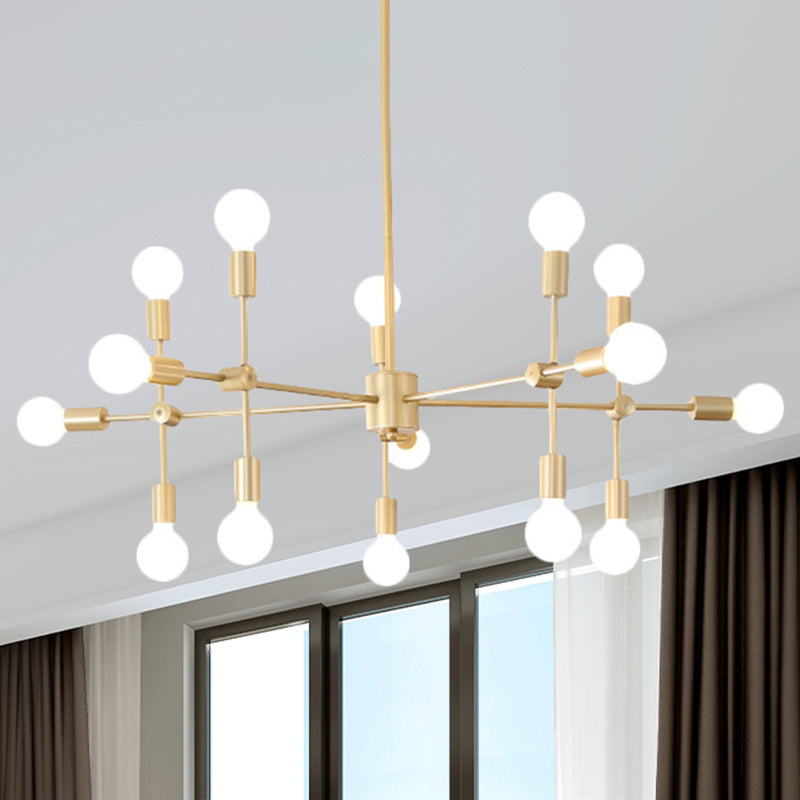 LAMPE DE CHANDELIERS DE SALLE OUVERT