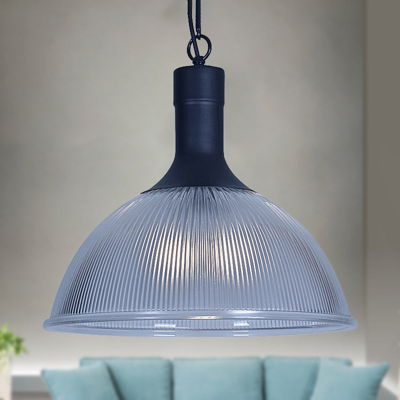 Rust/Black Dome Affermazione Light Industrial Reste Industrial Glass 1 Living Living Sogget Lighting Freet