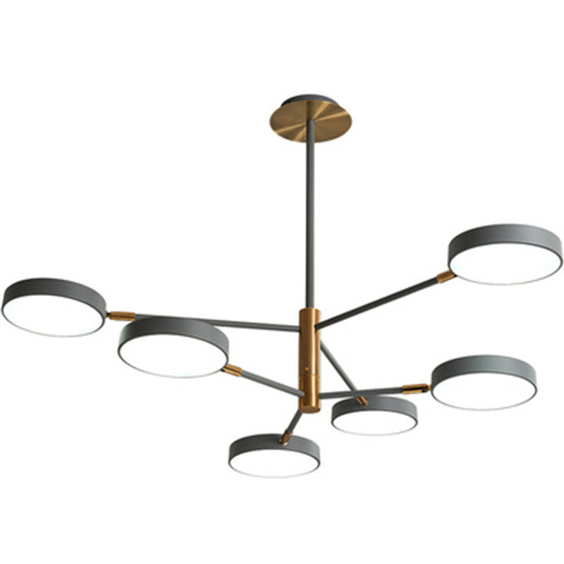 Lustre rond de style nordique