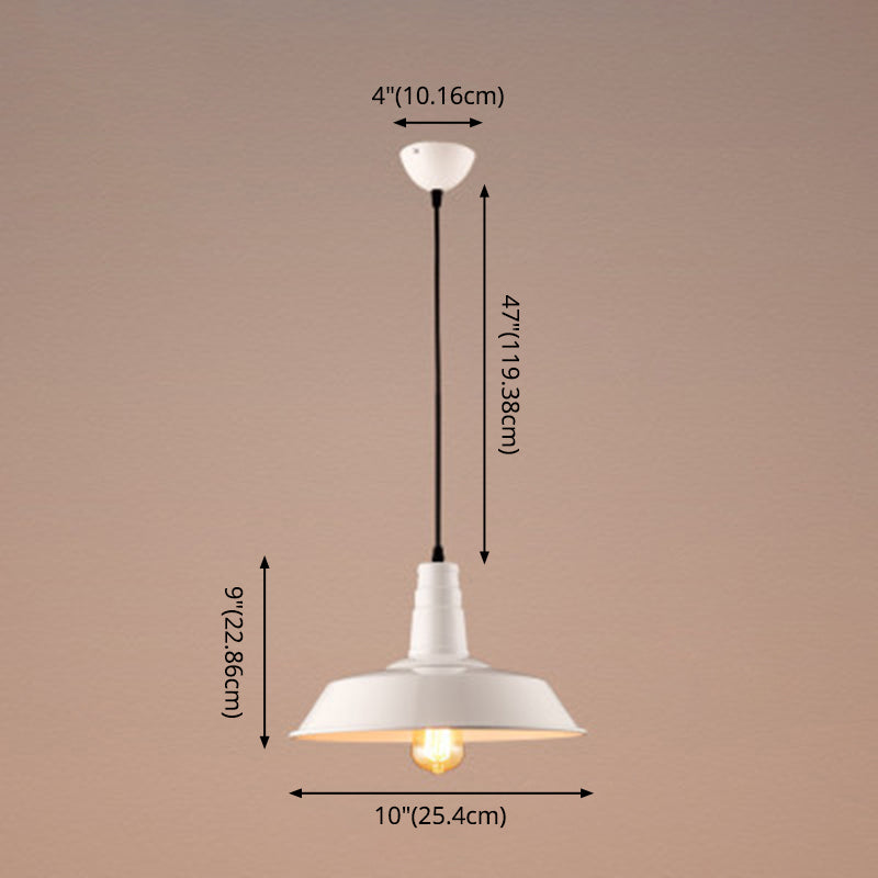 Luce a sospensione in stile industriale in stile metallo sospeso a sospensione per caffetteria