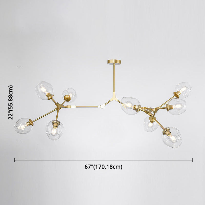 Lustres de lustre ramifiant