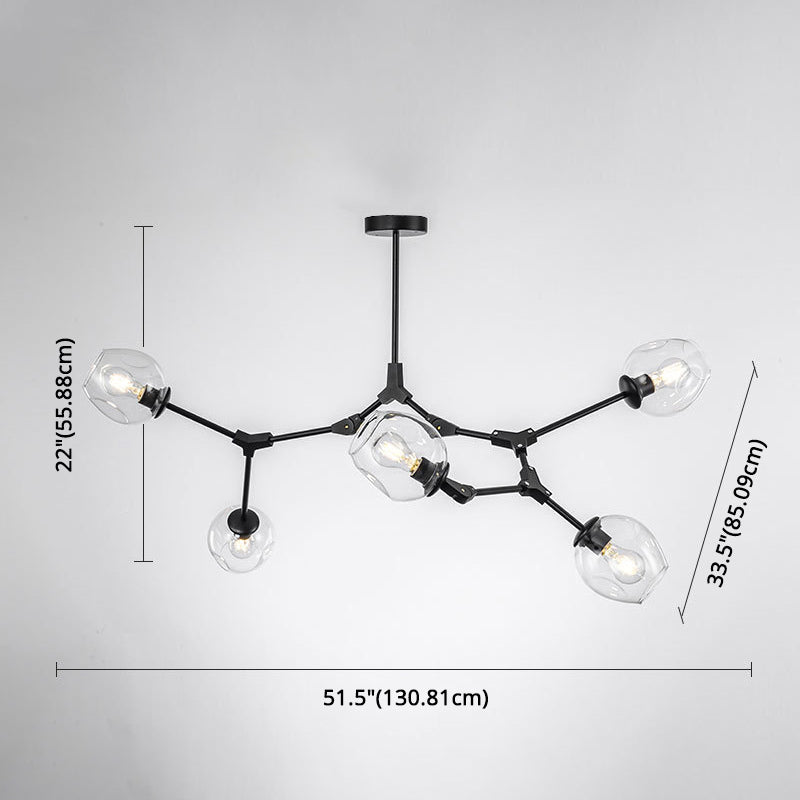 Lustres de lustre ramifiant