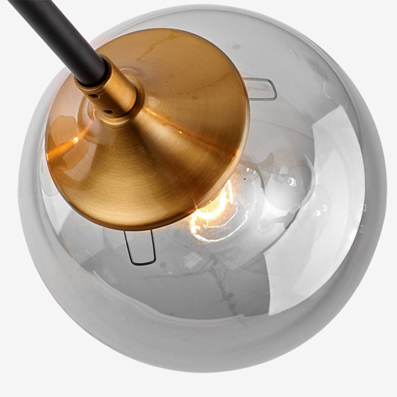 Sputnik Flush Mount Ceiling Light Ultra-vanzelfsprekende gebrandschilderde glazen plafondbevestiging kroonluchter voor slaapkamer