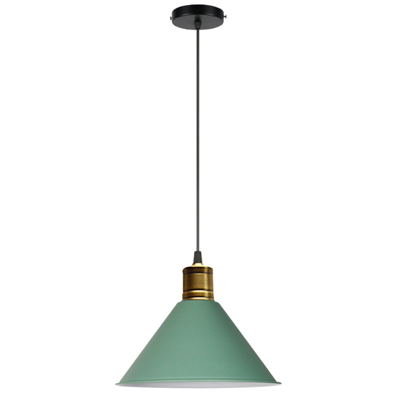 Metal Tapered Hanging Light Nordic Modern Style 1 Light  Restaurant Ceiling Pendant Lamp