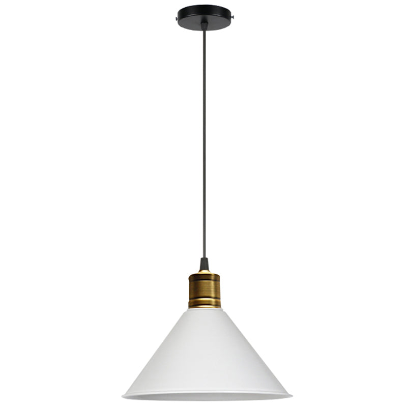 Metal Tapered Hanging Light Nordic Modern Style 1 Light  Restaurant Ceiling Pendant Lamp