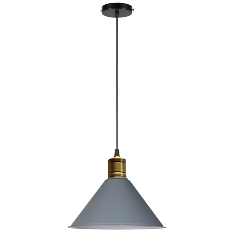 Metal Tapered Hanging Light Nordic Modern Style 1 Light  Restaurant Ceiling Pendant Lamp