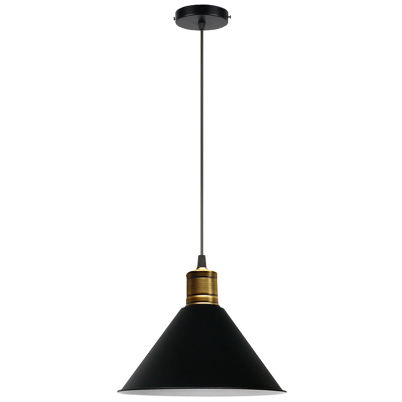 Metal Tapered Hanging Light Nordic Modern Style 1 Light  Restaurant Ceiling Pendant Lamp