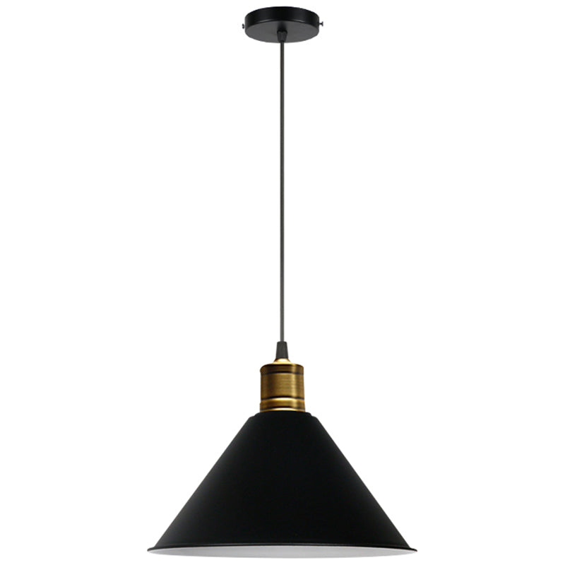 Metal Tapered Hanging Light Nordic Modern Style 1 Light  Restaurant Ceiling Pendant Lamp