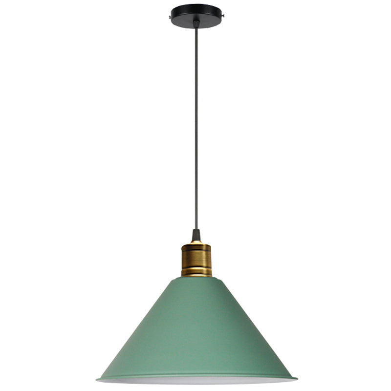 Metal Tapered Hanging Light Nordic Modern Style 1 Light  Restaurant Ceiling Pendant Lamp