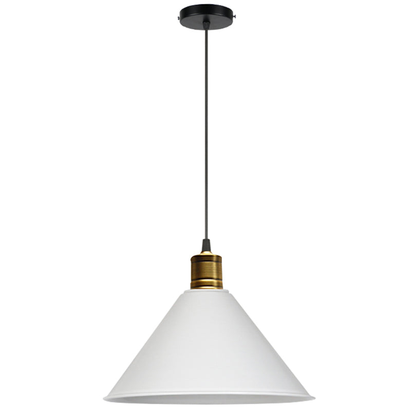 Metal Tapered Hanging Light Nordic Modern Style 1 Light  Restaurant Ceiling Pendant Lamp