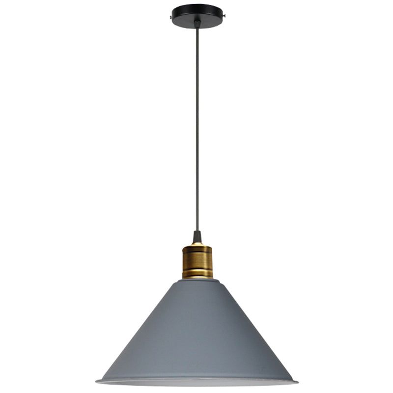 Metal Tapered Hanging Light Nordic Modern Style 1 Light  Restaurant Ceiling Pendant Lamp