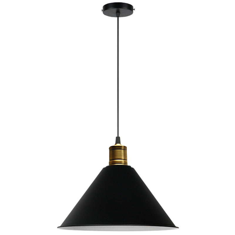 Metal Tapered Hanging Light Nordic Modern Style 1 Light  Restaurant Ceiling Pendant Lamp