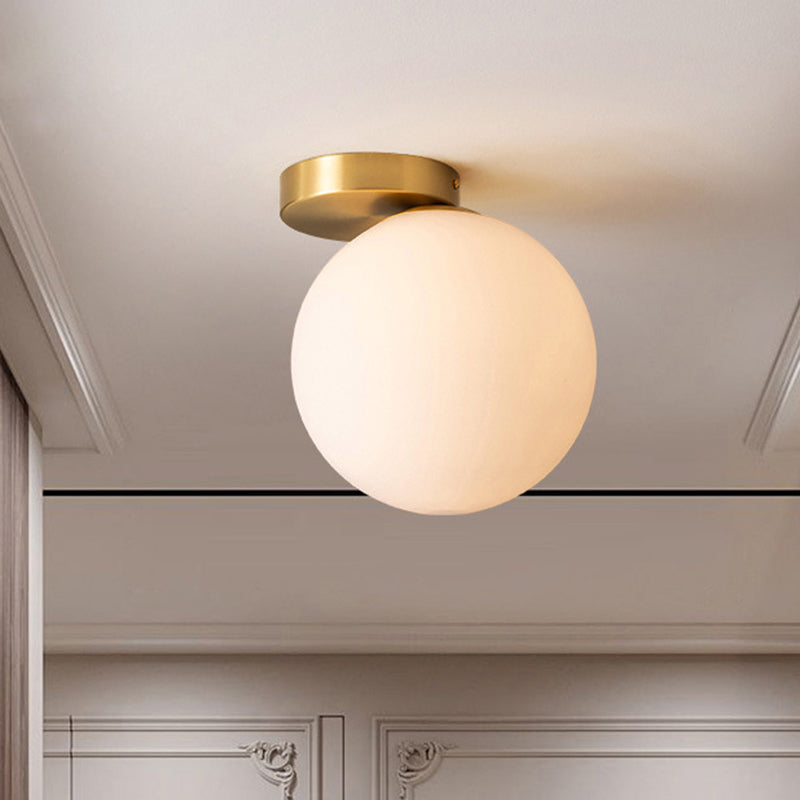 Plafond rond en verre Lumière monte