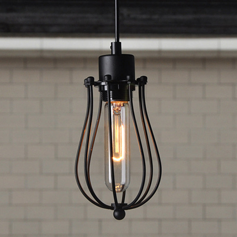 Shade Cage de style industriel suspension du pendentif pendant