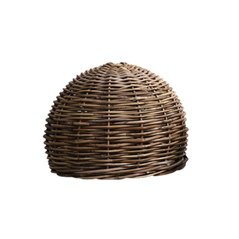 Rattan Bird Nest Nest Hanging Light Hanging Hand Weaving Coffee Shop Freet