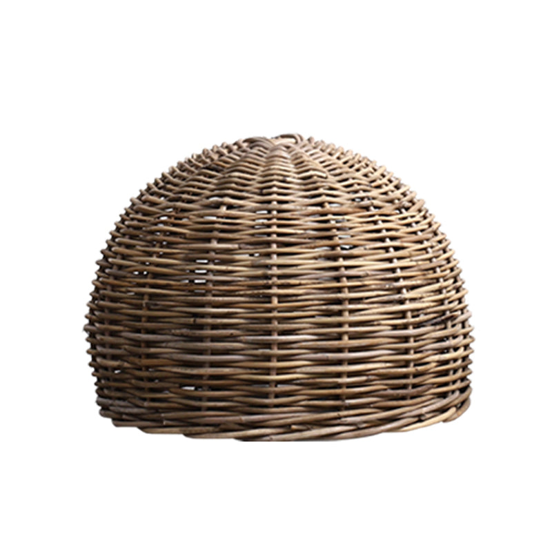 Rattan Bird Nest Nest Hanging Light Hanging Hand Weaving Coffee Shop Freet