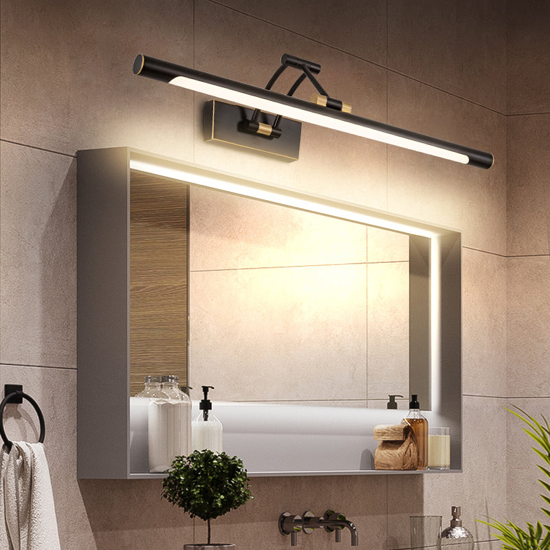 Light Style extravagant Armed Linear Vanity Light Copper Single Vanity Light