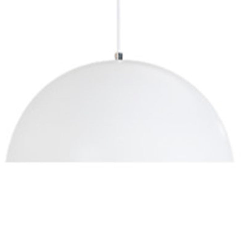 1 Lichte halve cirkelhangende plafondlampen eigentijdse aluminium ophanging hanglamp voor restaurant