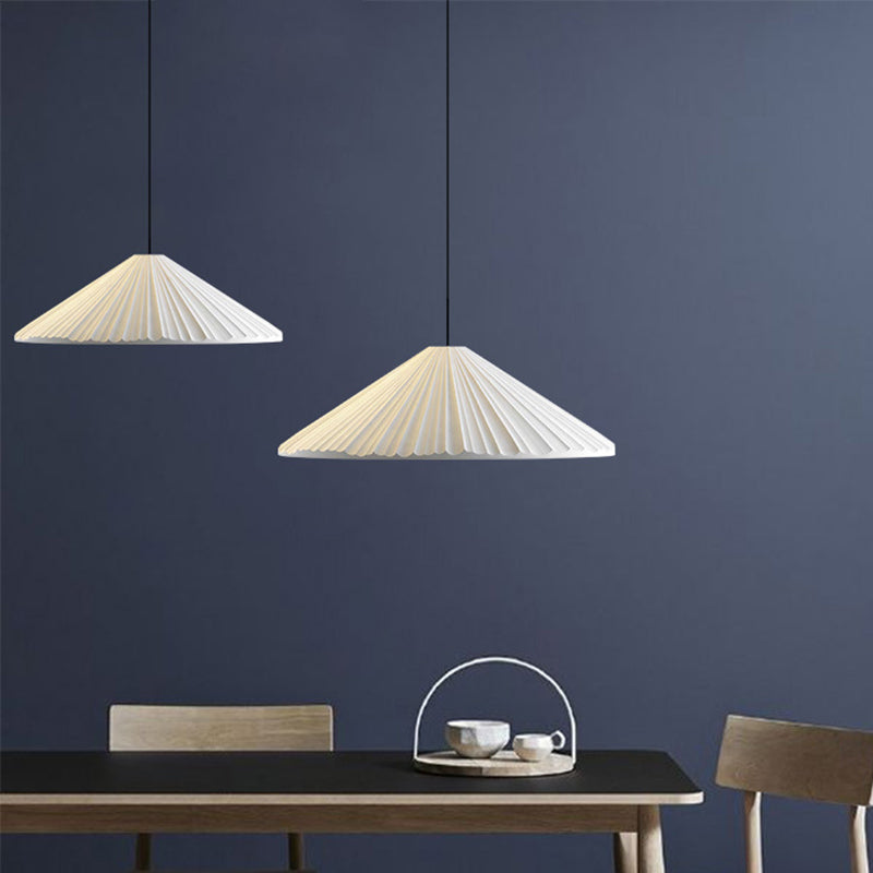 1 Light Umbrella Hanging Pendant Lights Nordic Style Resin Pendant for Restaurant