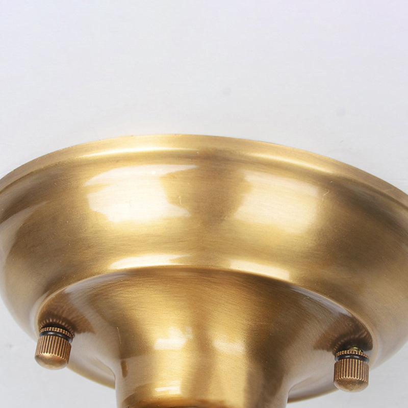 Brass Suspensited Suspensite Light Sussion tradizionale Apparecchio di illuminazione a sospensione in vetro