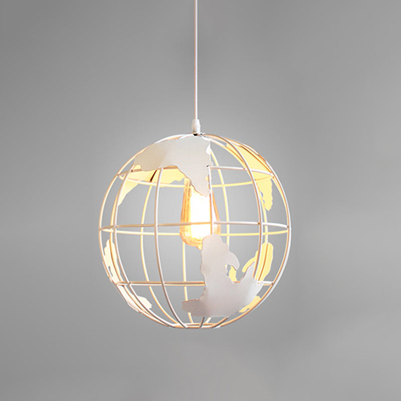 Globe Metal suspendant Light Light Modern Style Pendant Lighting pour chambre à coucher