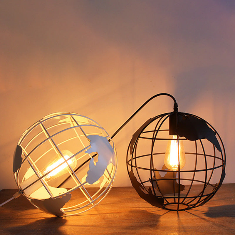 Globe Metal suspendant Light Light Modern Style Pendant Lighting pour chambre à coucher