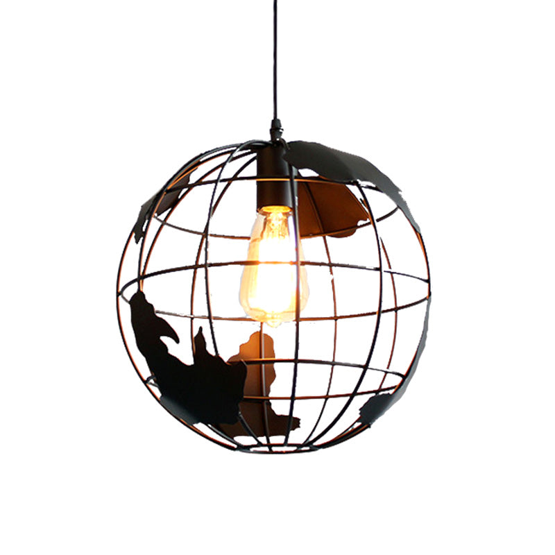 Globe Metal suspendant Light Light Modern Style Pendant Lighting pour chambre à coucher