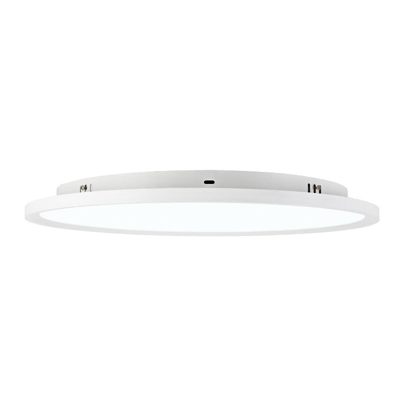 Nordic Minimalist Style Round LED Ceiling Light Ultra Thin Design Flush-mount Lighting Fixture for Bedroom Study Room