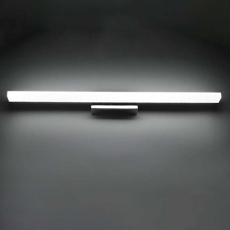 Rectángulo LED Baño Baño Mural Splique Simple Tocador de tocador impermeable para tocador para tocador