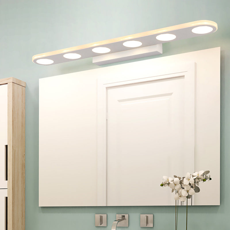 Contemporary Vanity Lights Modern LED Acrylic Vanity Mirror Lights for Bathroom