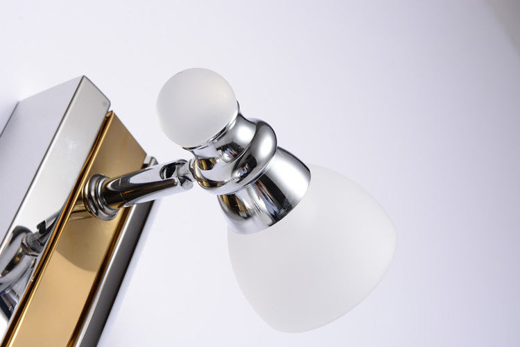 Zeitgenössisches Badezimmer Waschtischbeleuchtung Beleuchtung Waschtischwandlicht mit Acrylschatten